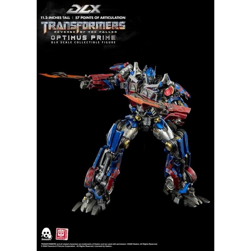 Transformers 2 : La Revanche figurine 1/6 DLX Optimus Prime 28 cm | 4897056202658
