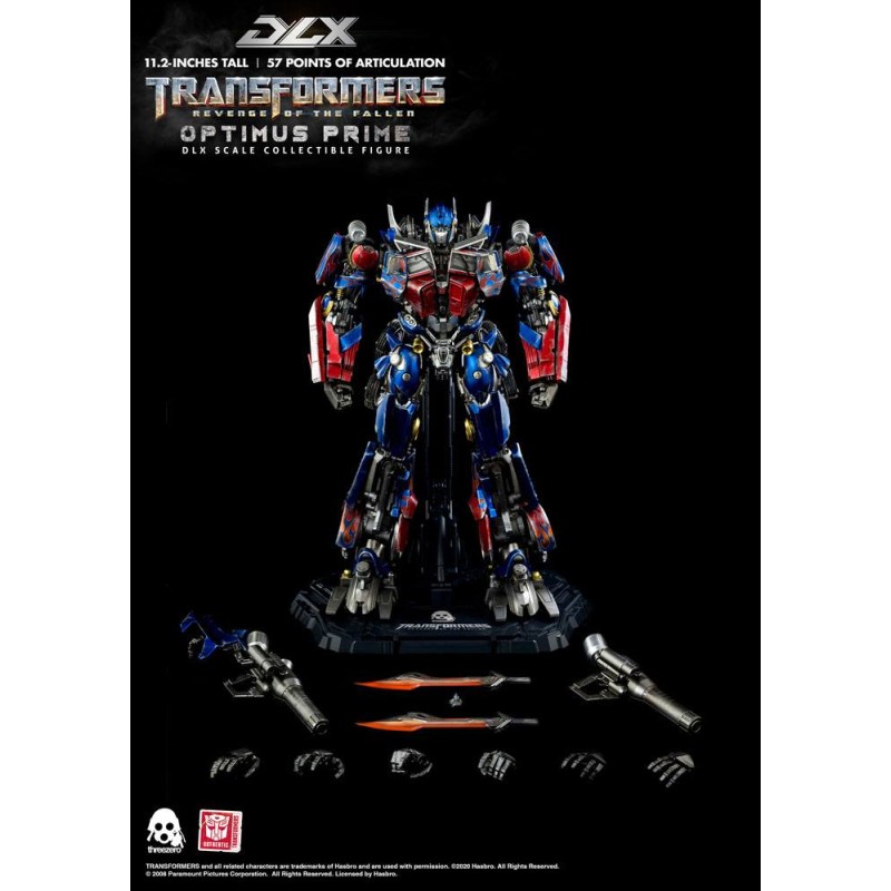 Transformers 2 : La Revanche figurine 1/6 DLX Optimus Prime 28 cm | 4897056202658