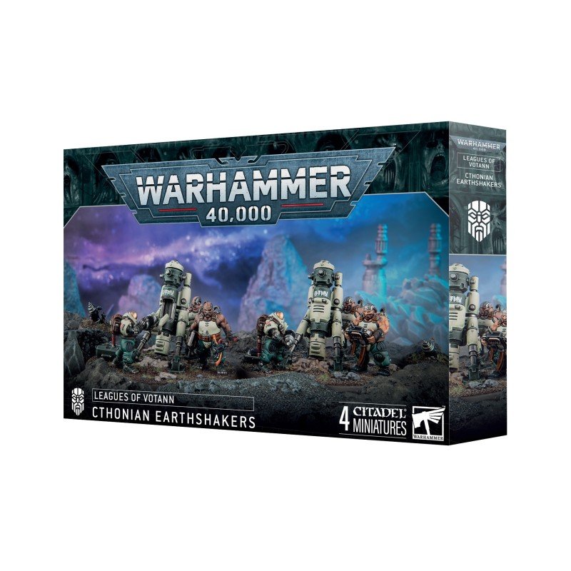 Warhammer 40.000 - Liga's Van Votann : Cthonian Earthshakers | 5011921228041