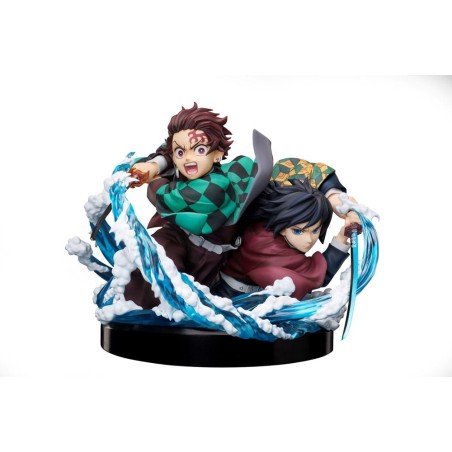 Demon Slayer: Kimetsu no Yaiba statuette PVC Tanjiro & Giyuu 13 cm | 4534530604798