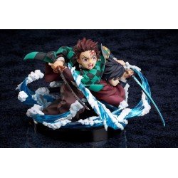 Demon Slayer: Kimetsu no Yaiba statuette PVC Tanjiro & Giyuu 13 cm | 4534530604798