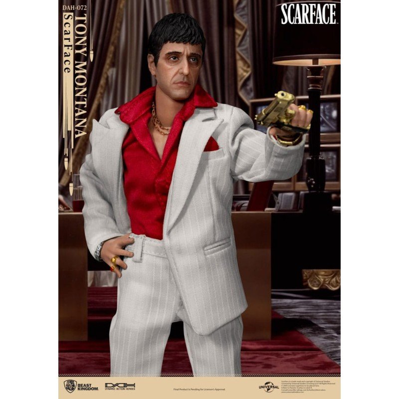 Scarface (1983) figurine Tony Montana 20 cm | 4711385242195