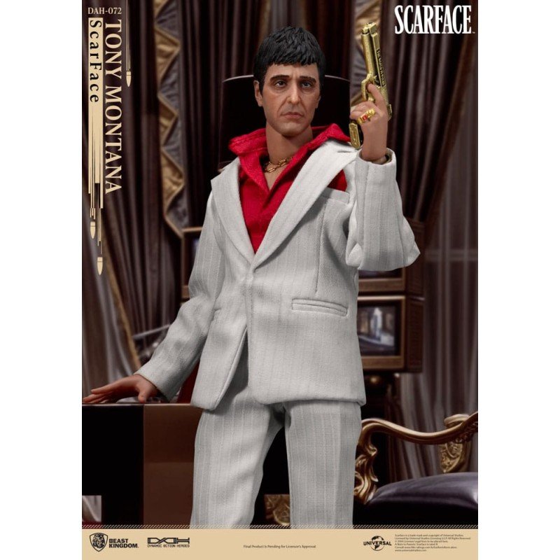 Scarface (1983) figurine Tony Montana 20 cm | 4711385242195