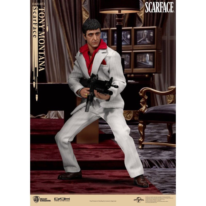 Scarface (1983) figurine Tony Montana 20 cm | 4711385242195