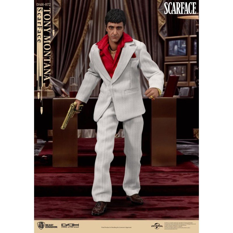 Scarface (1983) figurine Tony Montana 20 cm | 4711385242195