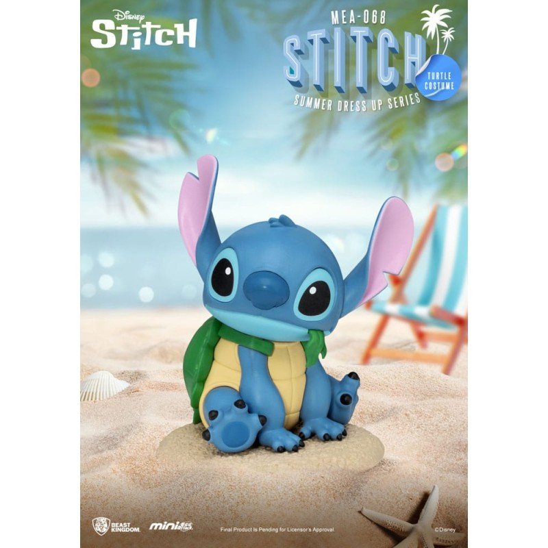 Lilo & Stitch Mini Egg Attack Figures 10 cm Stitch summer dress up Series Assortment (6) | 4711385241464