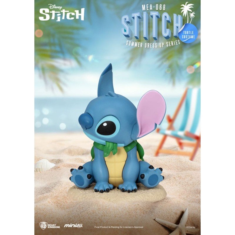 Lilo & Stitch Mini Egg Attack Figures 10 cm Stitch summer dress up Series Assortment (6) | 4711385241464