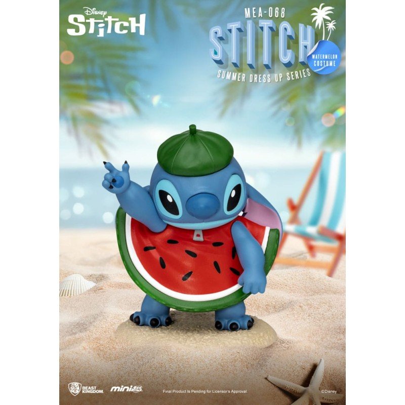 Lilo & Stitch Mini Egg Attack Figures 10 cm Stitch summer dress up Series Assortment (6) | 4711385241464
