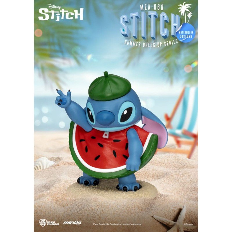 Lilo & Stitch Mini Egg Attack Figures 10 cm Stitch summer dress up Series Assortment (6) | 4711385241464