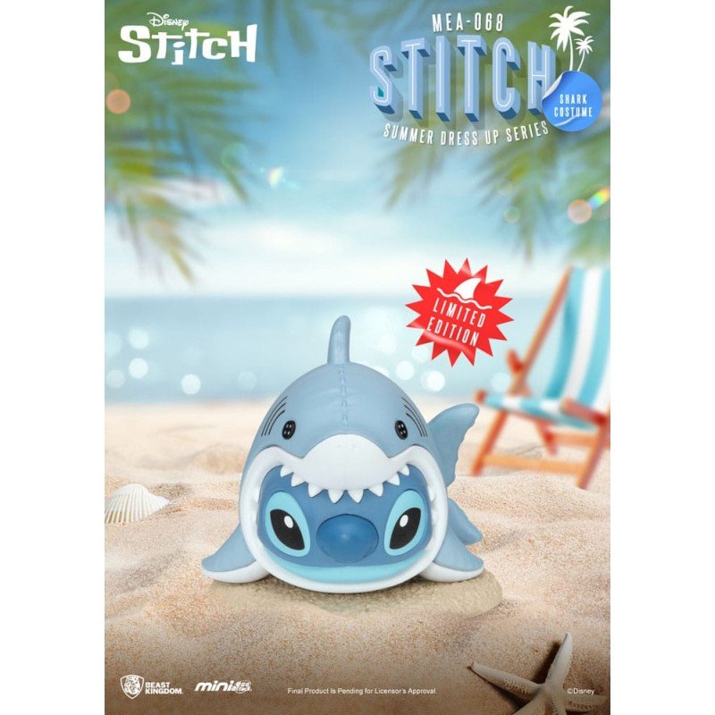 Lilo & Stitch Mini Egg Attack Figures 10 cm Stitch summer dress up Series Assortment (6) | 4711385241464