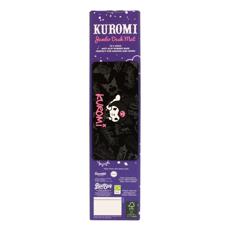 Sanrio Tapis de souris XXL Kuromi | 5056563707356