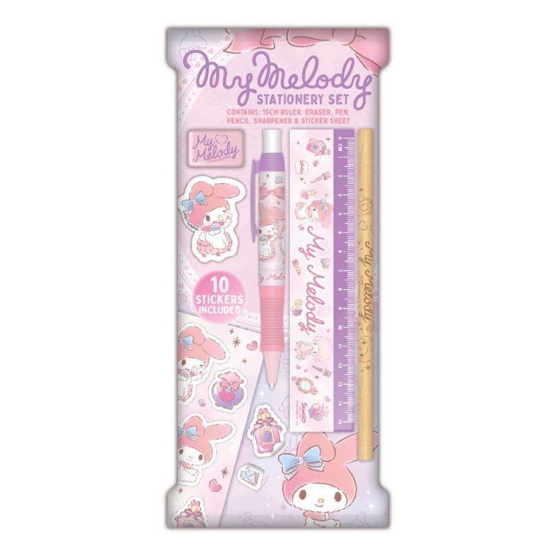 Sanrio Stationery Set 6-Pack My Melody | 5056563707585