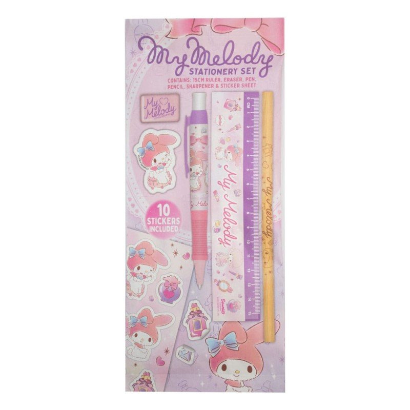 Sanrio Stationery Set 6-Pack My Melody | 5056563707585