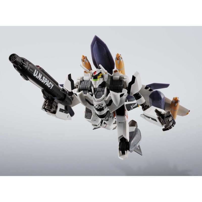 Macross 7 Hi-Metal R Action Figure VF-0S Phoenix (Roy Focker Use) & QF-2200D-B Ghost Set 14 cm | 4573102692573