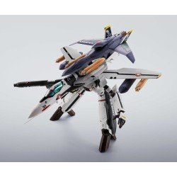 Macross 7 Hi-Metal R Action Figure VF-0S Phoenix (Roy Focker Use) & QF-2200D-B Ghost Set 14 cm | 4573102692573