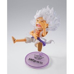 One Piece World Collactable Figures x S.H. Figuarts Action Figure Monkey D. Luffy Gear 5 8 cm | 4573102692962