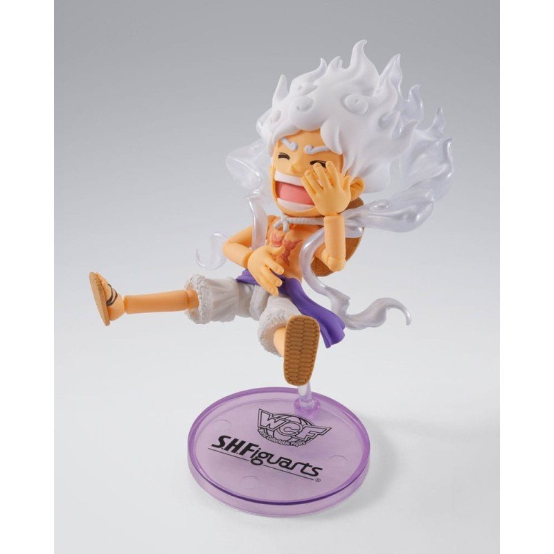One Piece World Collactable Figures x S.H. Figuarts Action Figure Monkey D. Luffy Gear 5 8 cm | 4573102692962