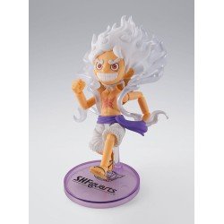 One Piece World Collactable Figures x S.H. Figuarts Action Figure Monkey D. Luffy Gear 5 8 cm | 4573102692962