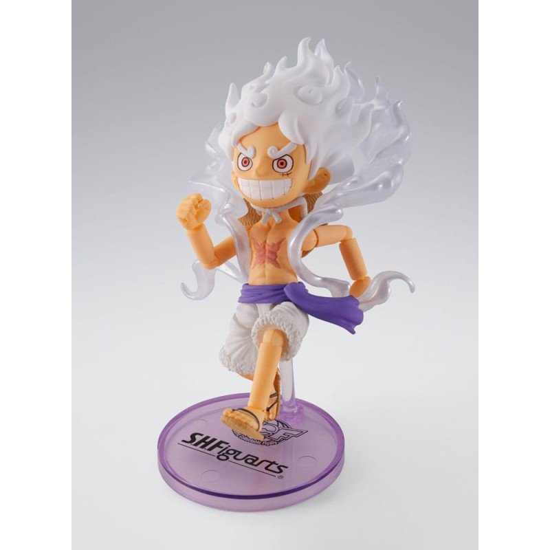 One Piece World Collactable Figures x S.H. Figuarts Action Figure Monkey D. Luffy Gear 5 8 cm | 4573102692962