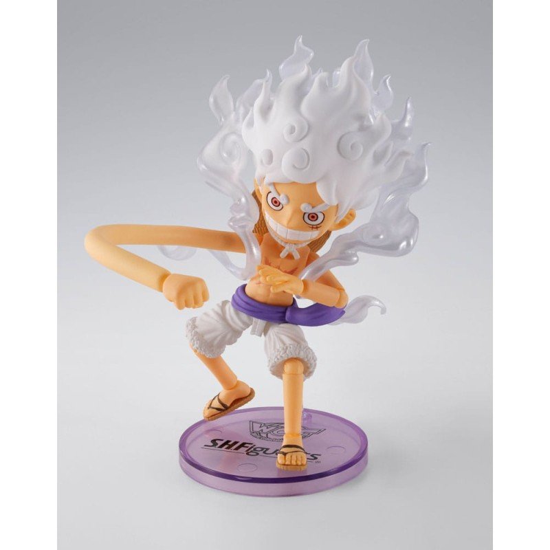 One Piece World Collactable Figures x S.H. Figuarts Action Figure Monkey D. Luffy Gear 5 8 cm | 4573102692962
