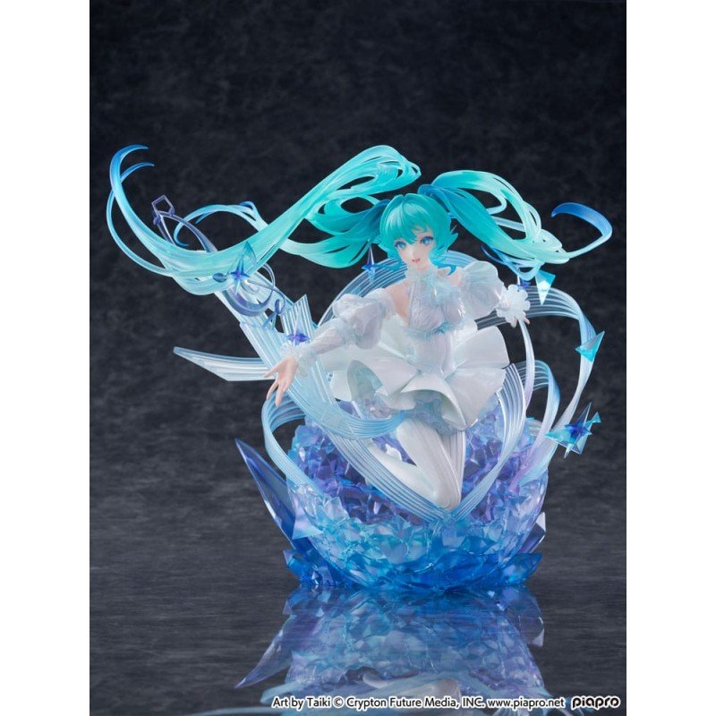Hatsune Miku statuette PVC 1/7 Hatsune Miku - Crystal Dress Ver. 22 cm | 4580787174133