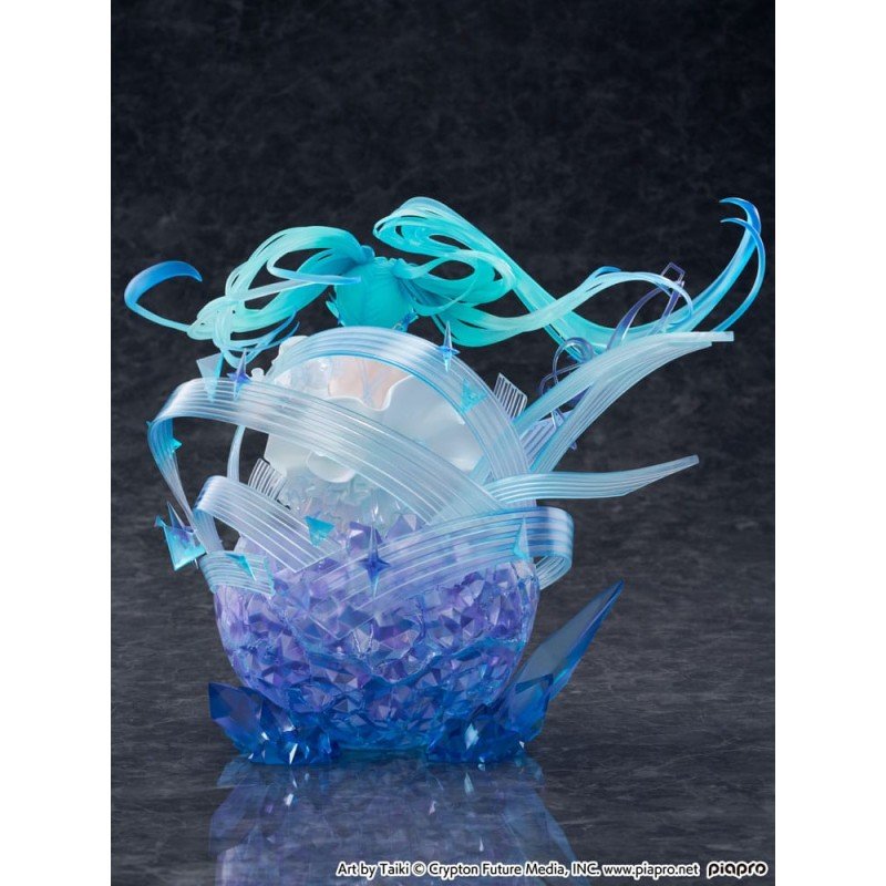 Hatsune Miku statuette PVC 1/7 Hatsune Miku - Crystal Dress Ver. 22 cm | 4580787174133