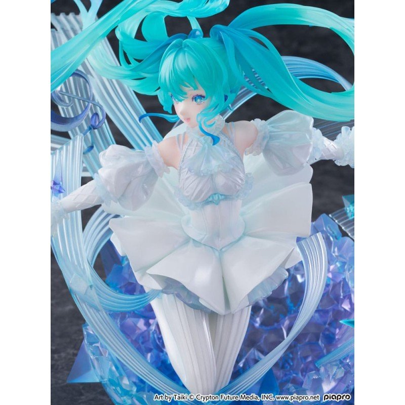 Hatsune Miku statuette PVC 1/7 Hatsune Miku - Crystal Dress Ver. 22 cm | 4580787174133