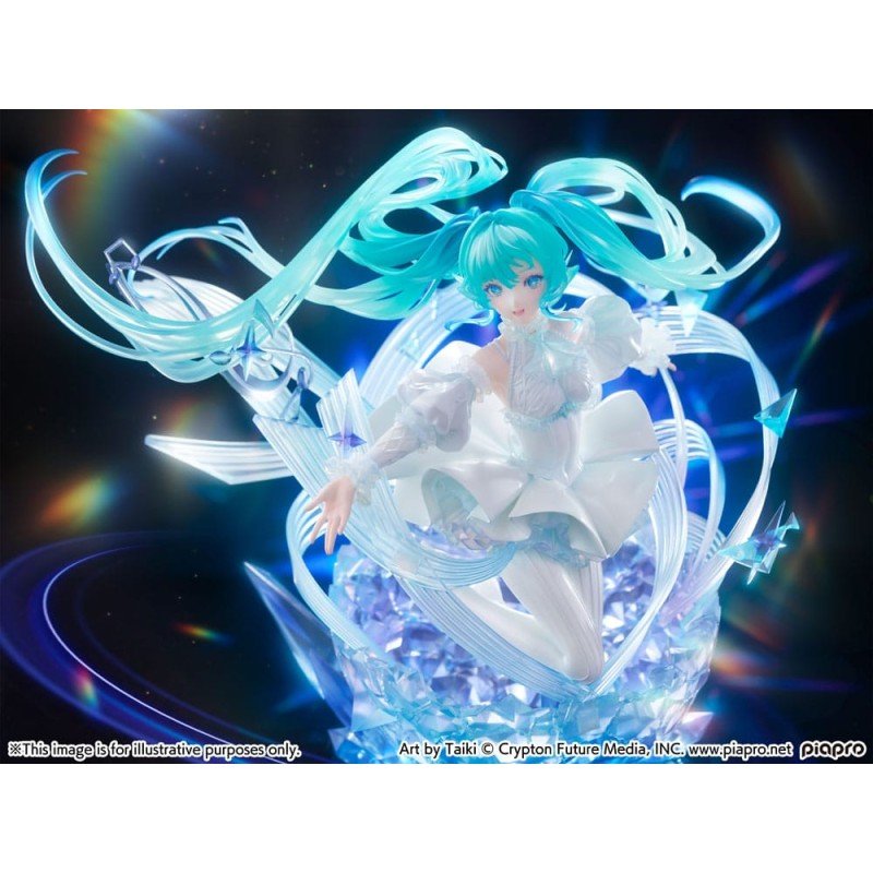 Hatsune Miku statuette PVC 1/7 Hatsune Miku - Crystal Dress Ver. 22 cm | 4580787174133