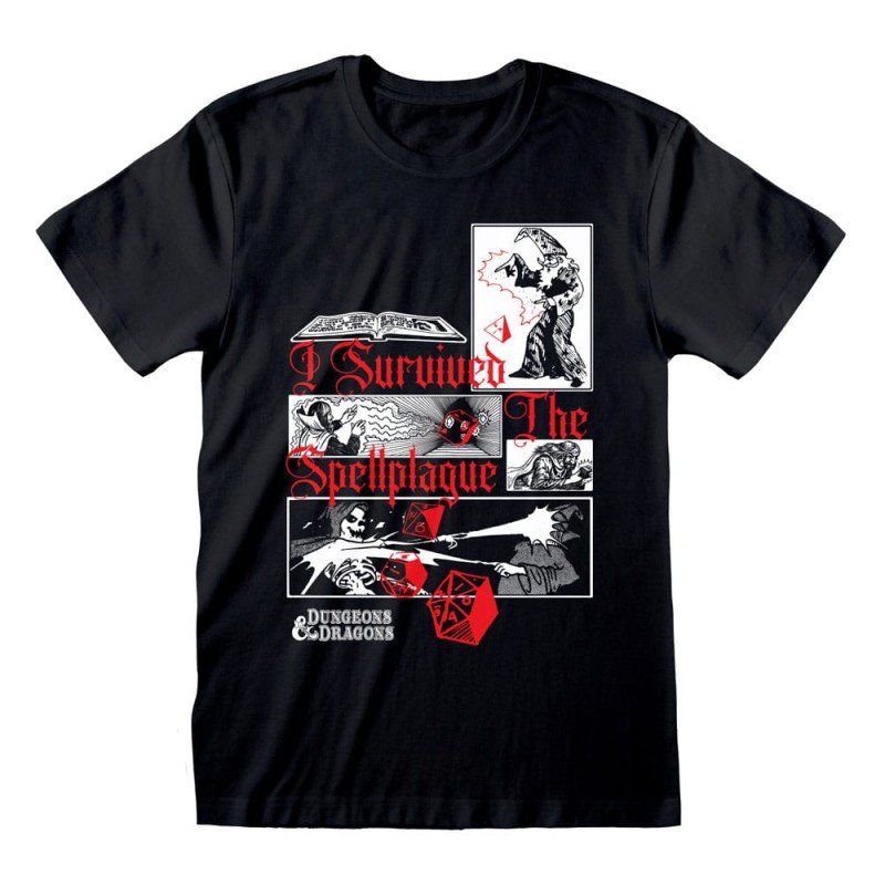Dungeons & Dragons T-Shirt I Survived The Spellplague (S) | 5056811544344