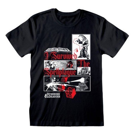 Dungeons & Dragons T-Shirt I Survived The Spellplague (S) | 5056811544344