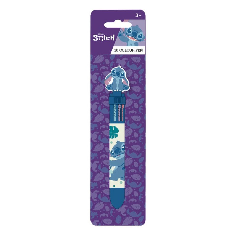 Lilo & Stitch Stylo 10 couleurs | 5056816640973