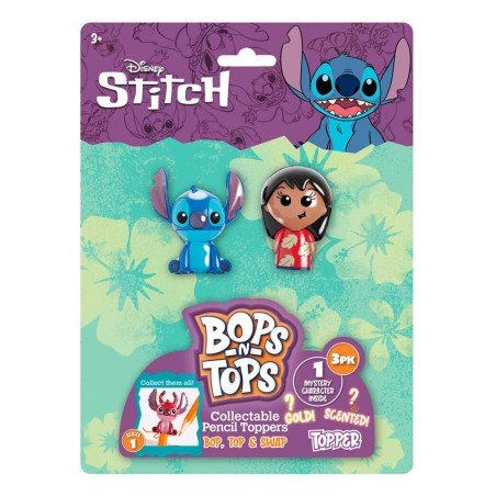 Lilo & Stitch Blister avec 3 figurines pour stylos | 5055114308721
