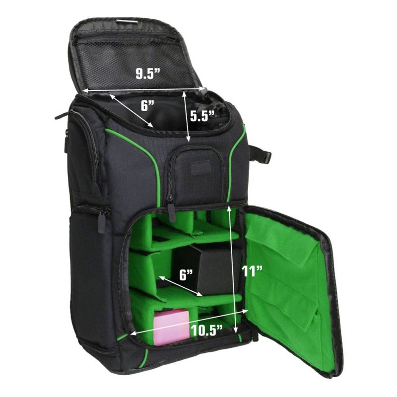 USA Gear MTG Backpack Green | 0637836619603