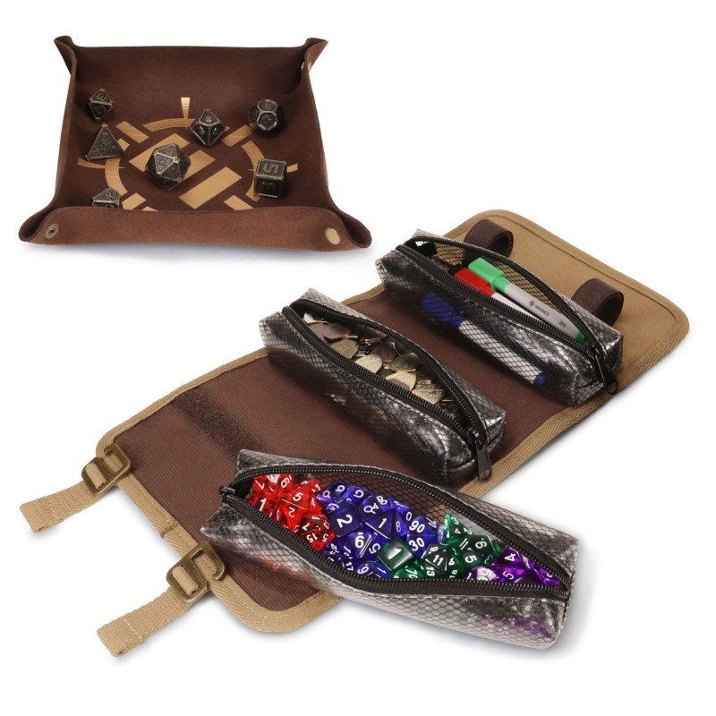 Enhance Jeu de société Canvas Sac à dés | 0637836627073