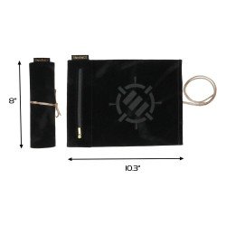 Enhance Tabletop Roll on a Scroll Bag with Dice Black | 0637836627318