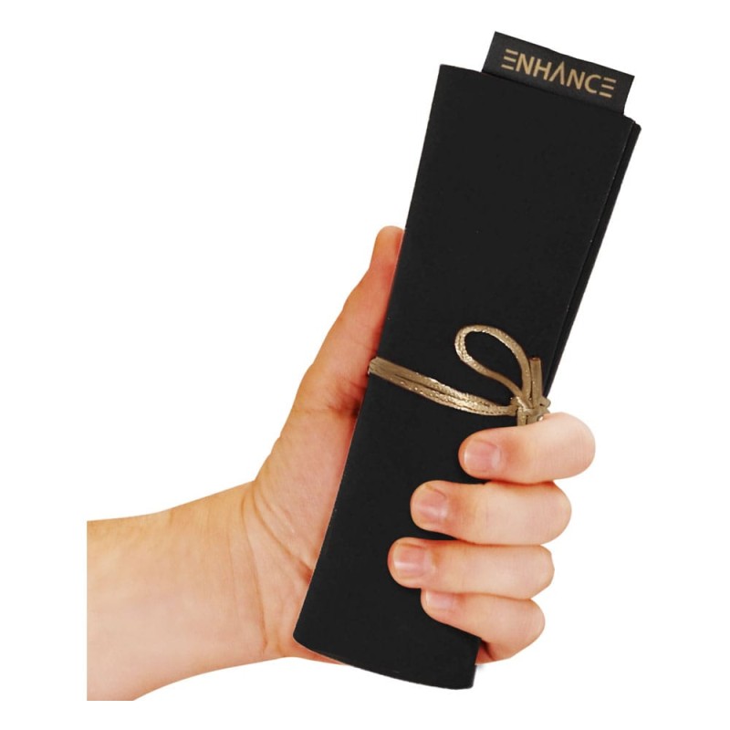 Enhance Tabletop Roll on a Scroll Sac avec dés Noir | 0637836627318