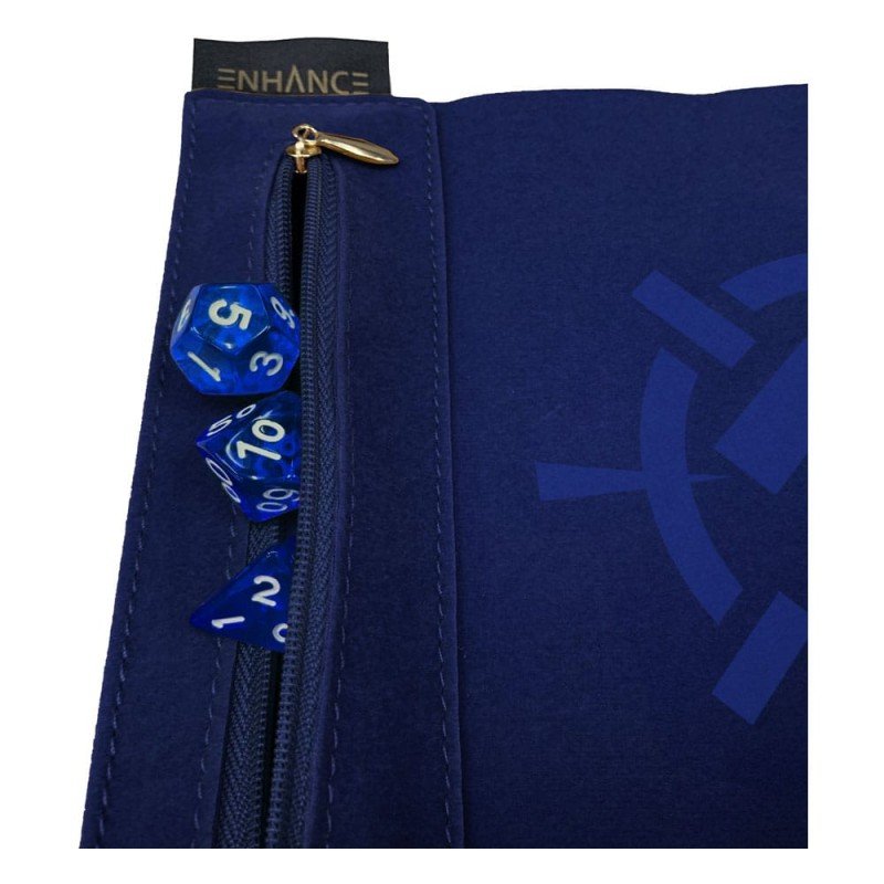 Enhance Tabletop Roll on a Scroll Bag with Dice Blue | 0637836627301