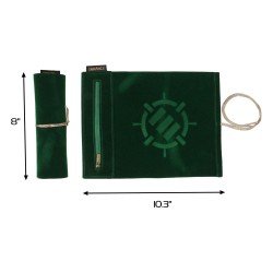 Enhance Tabletop Roll on a Scroll Sac avec dés Vert | 0637836627332