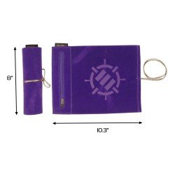 Enhance Tabletop Roll on a Scroll Sac avec dés Pourpre | 0637836627325
