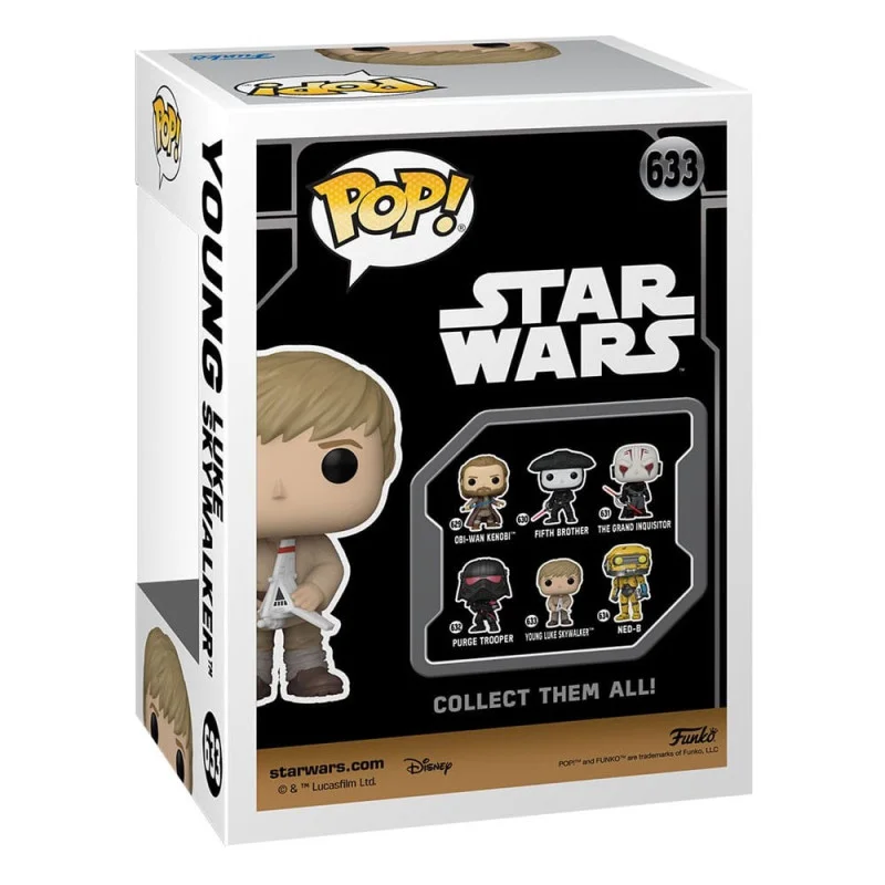 Star Wars: Obi-Wan Kenobi Figuur Funko POP! TV Vinyl Jong Luke Skywalker 9 cm | 889698675857
