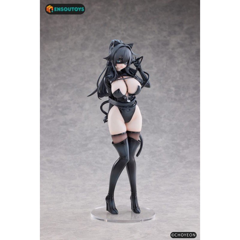 K Pring Original Character statuette 1/6 Cat Woman Happy-chan 27 cm | 6978804450007