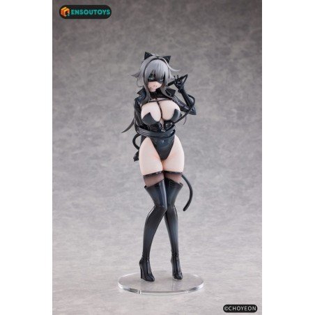 K Pring Original Character statuette 1/6 Cat Woman Happy-chan Different Color Edition 27 cm | 6978804450014