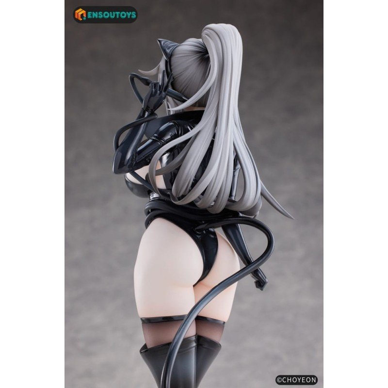 K Pring Original Character statuette 1/6 Cat Woman Happy-chan Different Color Edition 27 cm | 6978804450014