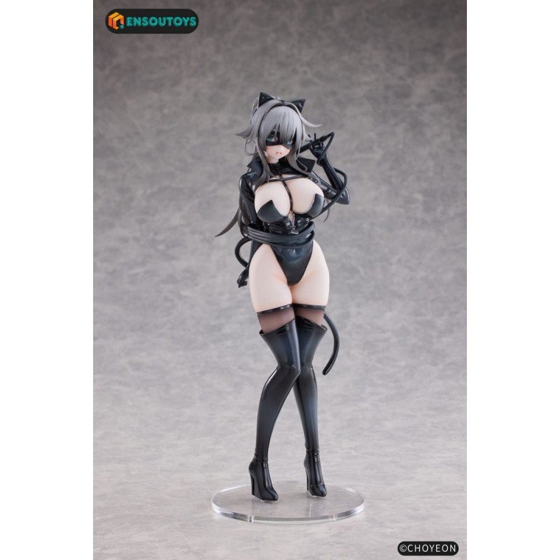 K Pring Original Character statuette 1/6 Cat Woman Happy-chan Different Color Edition 27 cm | 6978804450014