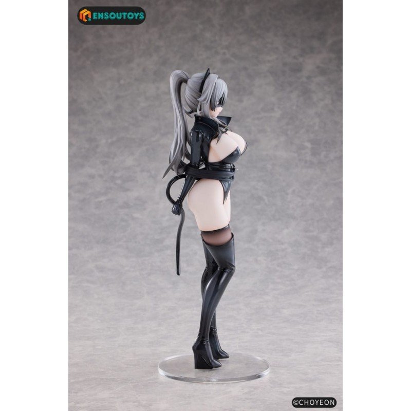 K Pring Original Character statuette 1/6 Cat Woman Happy-chan Different Color Edition 27 cm | 6978804450014
