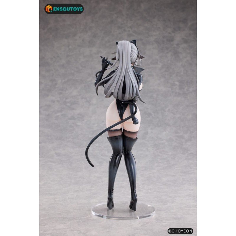 K Pring Original Character statuette 1/6 Cat Woman Happy-chan Different Color Edition 27 cm | 6978804450014