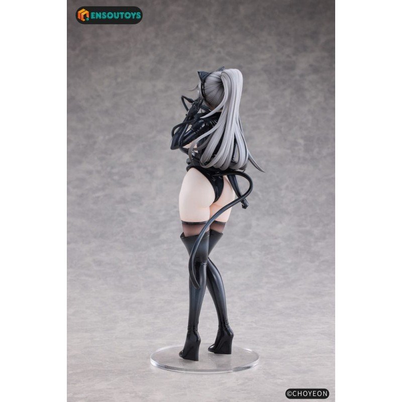 K Pring Original Character statuette 1/6 Cat Woman Happy-chan Different Color Edition 27 cm | 6978804450014