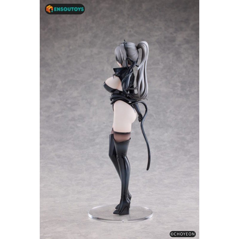 K Pring Original Character statuette 1/6 Cat Woman Happy-chan Different Color Edition 27 cm | 6978804450014