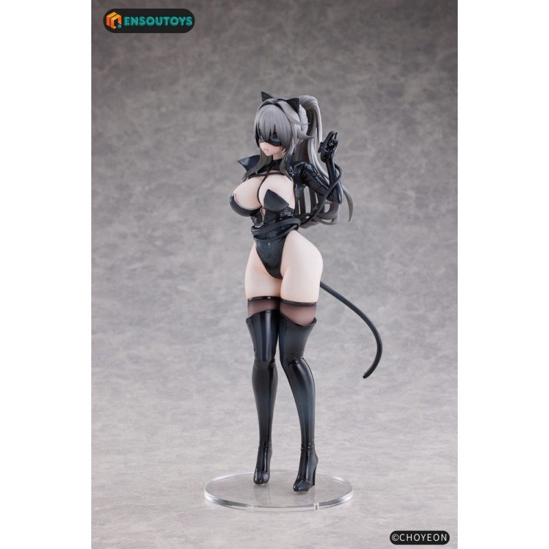 K Pring Original Character statuette 1/6 Cat Woman Happy-chan Different Color Edition 27 cm | 6978804450014