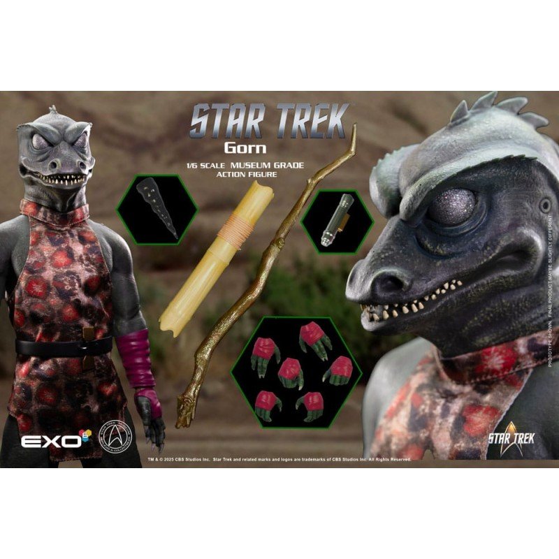 Star Trek figurine 1/6 Gorn 31 cm | 0787480715920